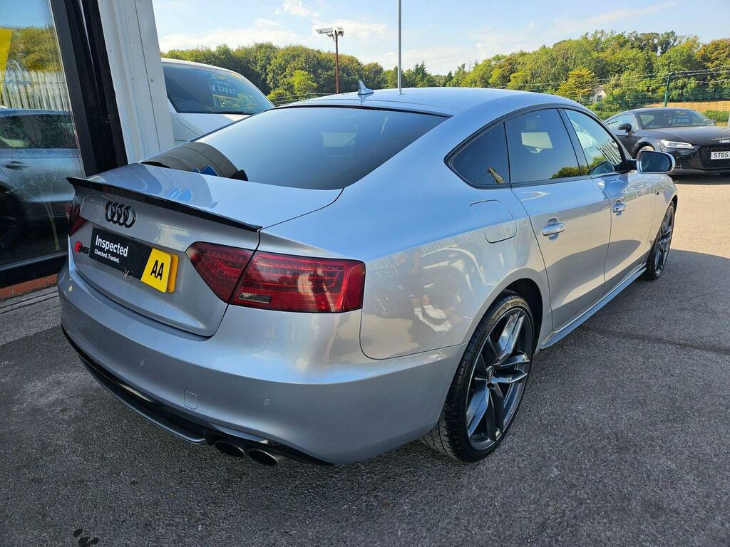 Audi S5 Hatchback 3.0 Tfsi V6 Black Edition Sportback S Tr OU16TPZ Silver #6