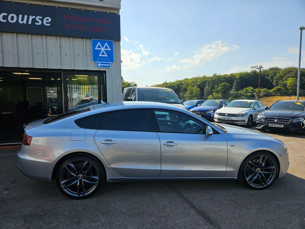 Audi S5 Hatchback 3.0 Tfsi V6 Black Edition Sportback S Tr OU16TPZ Silver #4
