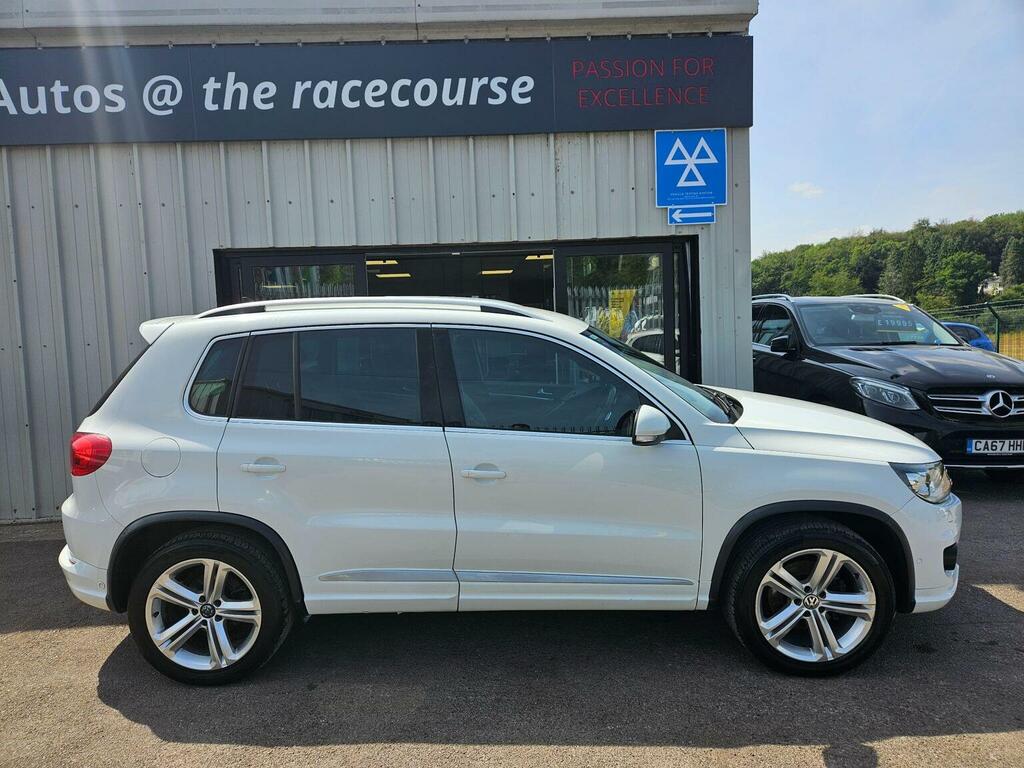 Volkswagen Tiguan 2.0 Tdi Bluemotion Tech R-line 4Wd Euro 6 Ss White #4