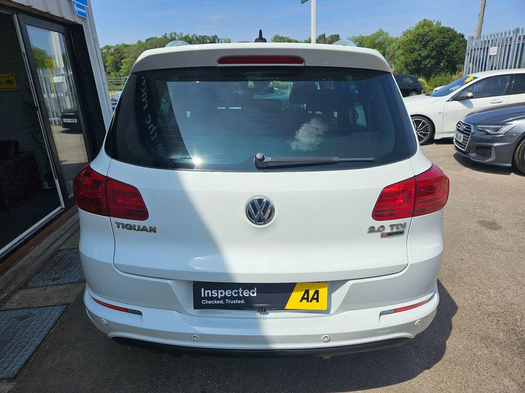 Volkswagen Tiguan 2.0 Tdi Bluemotion Tech R-line 4Wd Euro 6 Ss White #6