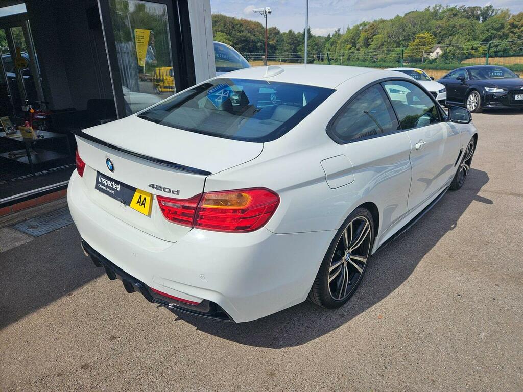 BMW 4 Series 2.0 420D M Sport Euro 6 Ss White #5