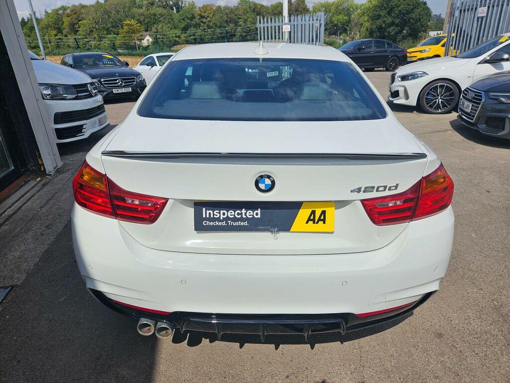 BMW 4 Series 2.0 420D M Sport Euro 6 Ss White #6