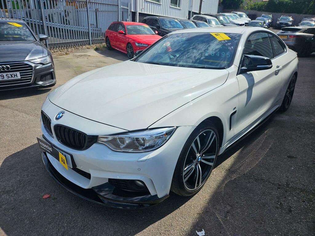 BMW 4 Series 2.0 420D M Sport Euro 6 Ss White #3