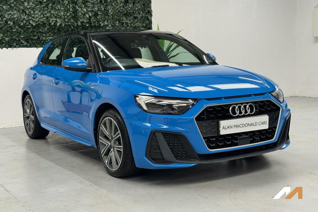 Audi A1 S Line Blue