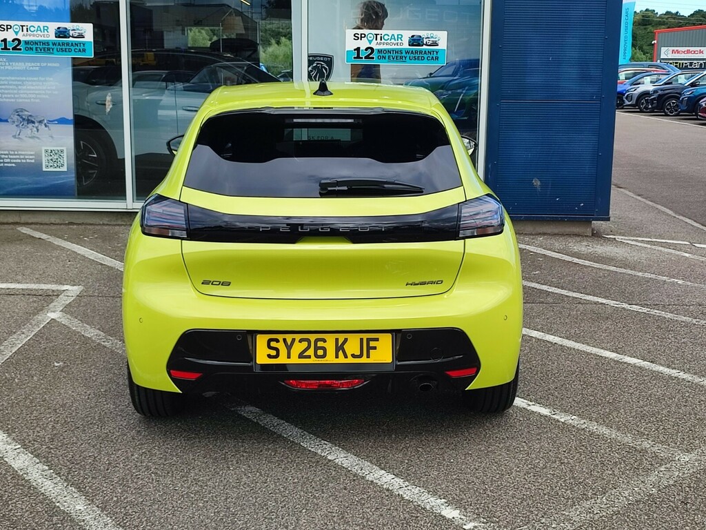 Peugeot 208 1.2 Hybrid 110 Allure E-dsc6 Yellow #5