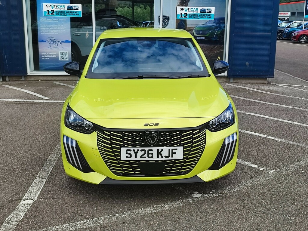 Peugeot 208 1.2 Hybrid 110 Allure E-dsc6 Yellow #2