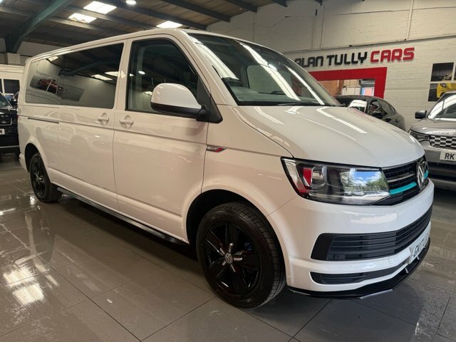Volkswagen Transporter Shuttle 2017 2.0 Tdi Bluemotion Tech Se Minibus Double Cab White