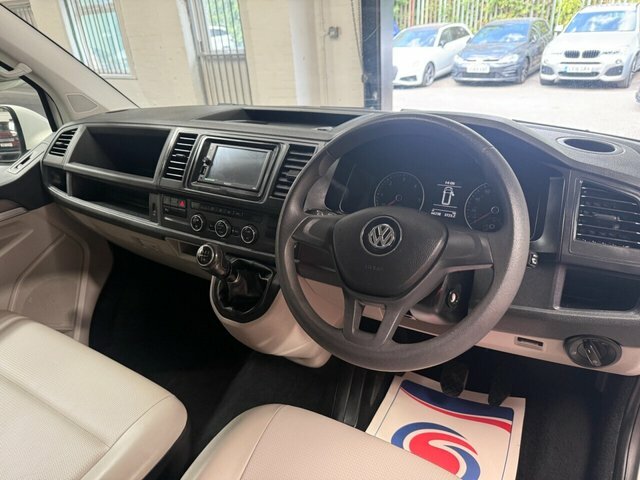 Volkswagen Transporter Shuttle T6 Tdi 9 Seat Shuttle Lwb In Candy White - Euro Si White #17