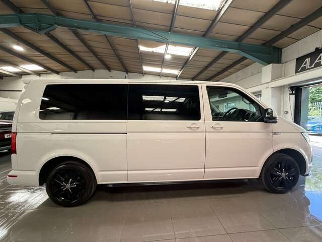 Volkswagen Transporter Shuttle T6 Tdi 9 Seat Shuttle Lwb In Candy White - Euro Si White #8