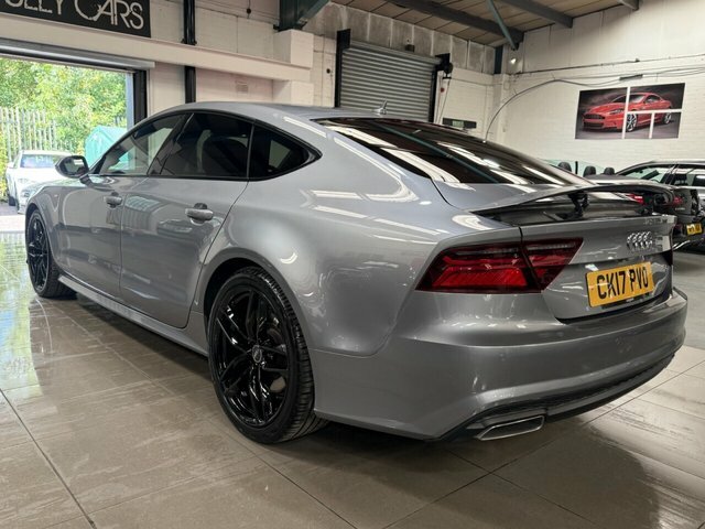 Audi A7 2017 3.0 Tdi V6 Black Edition Sportback Black #5