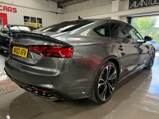 Audi A5 2023 2.0 Tdi 40 Black Edition Sportback Black #6