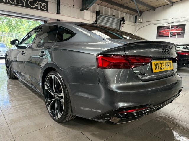 Audi A5 2023 2.0 Tdi 40 Black Edition Sportback Black #5