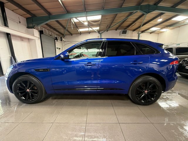 Jaguar F-Pace 2.0D R-sport Awd Euro 6 Ss Black #7