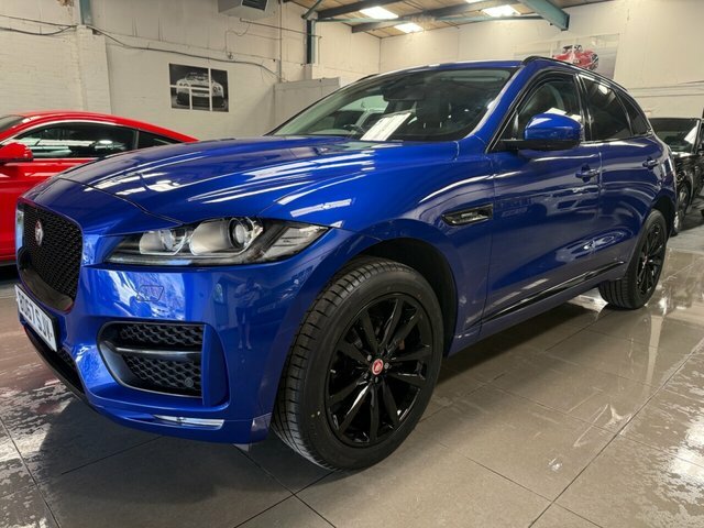 Jaguar F-Pace 2018 2.0 P250i R-sport Suv Awd Eur Blue #2