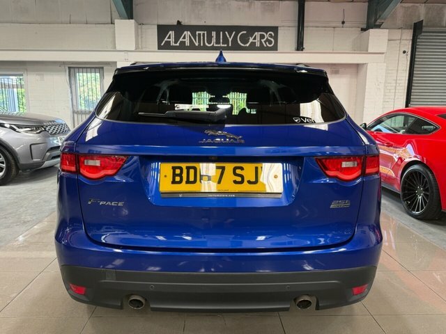 Jaguar F-Pace 2018 2.0 P250i R-sport Suv Awd Eur Blue #4