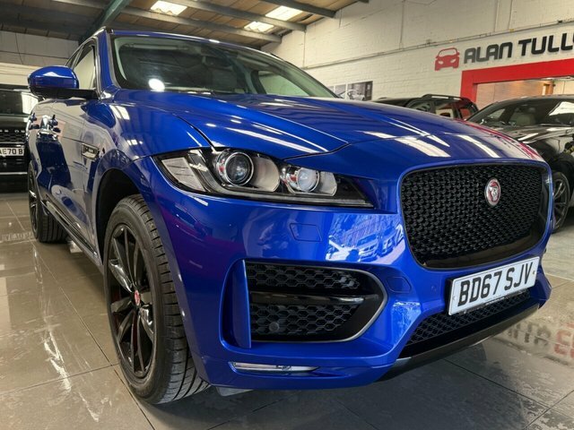 Jaguar F-Pace 2.0D R-sport Awd Euro 6 Ss Black #11