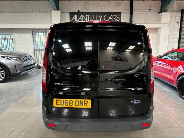 Ford Transit Connect 2018 1.5 Tdci 200 Limited Panel Van Man EU68ONR Black #4