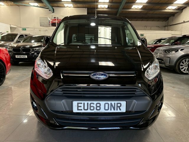 Ford Transit Connect 2018 1.5 Tdci 200 Limited Panel Van Man EU68ONR Black #3