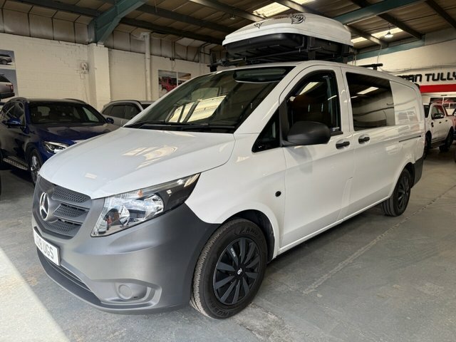 Mercedes-Benz Vito 2016 1.6 111 Cdi Panel Van 6Dr Fwd L White #2