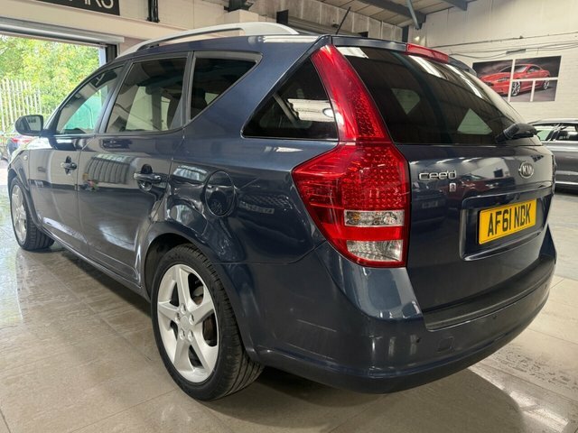 Kia Ceed 2011 1.6 Crdi 3 Sports Wagon Euro AF61NDK Blue #5