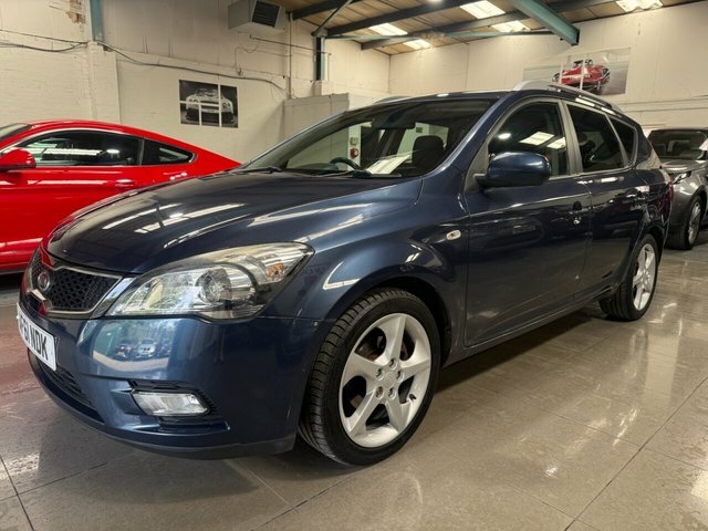 Kia Ceed 2011 1.6 Crdi 3 Sports Wagon Euro AF61NDK Blue #2