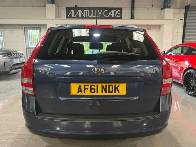 Kia Ceed 2011 1.6 Crdi 3 Sports Wagon Euro AF61NDK Blue #4