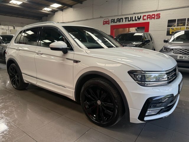 Volkswagen Tiguan 2017 2.0 Tdi Bluemotion Tech R-line Suv White
