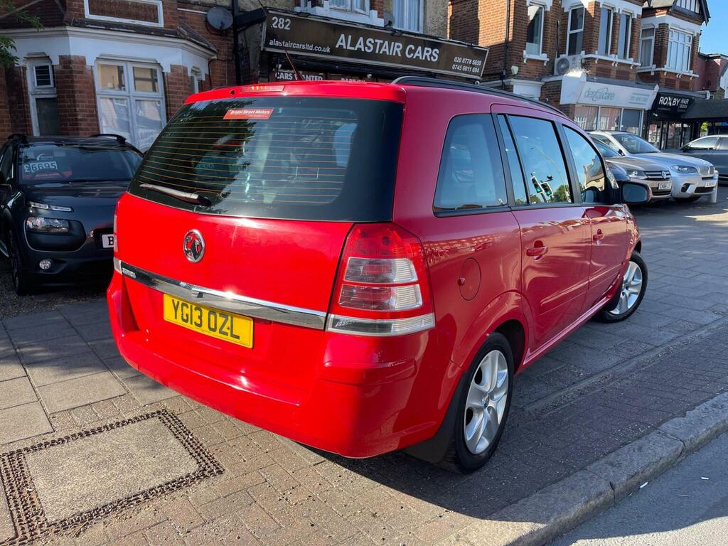 Vauxhall Zafira Mpv 1.6 16V Exclusiv Euro 5 201313 Red #3