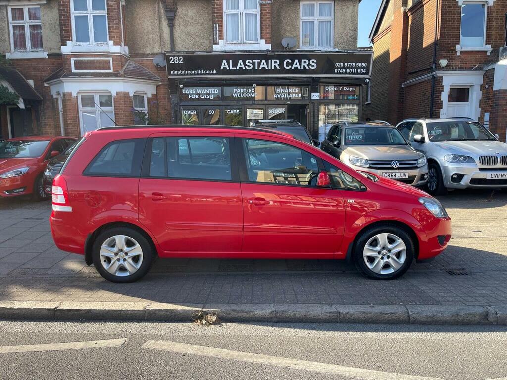 Vauxhall Zafira Mpv 1.6 16V Exclusiv Euro 5 201313 Red #2