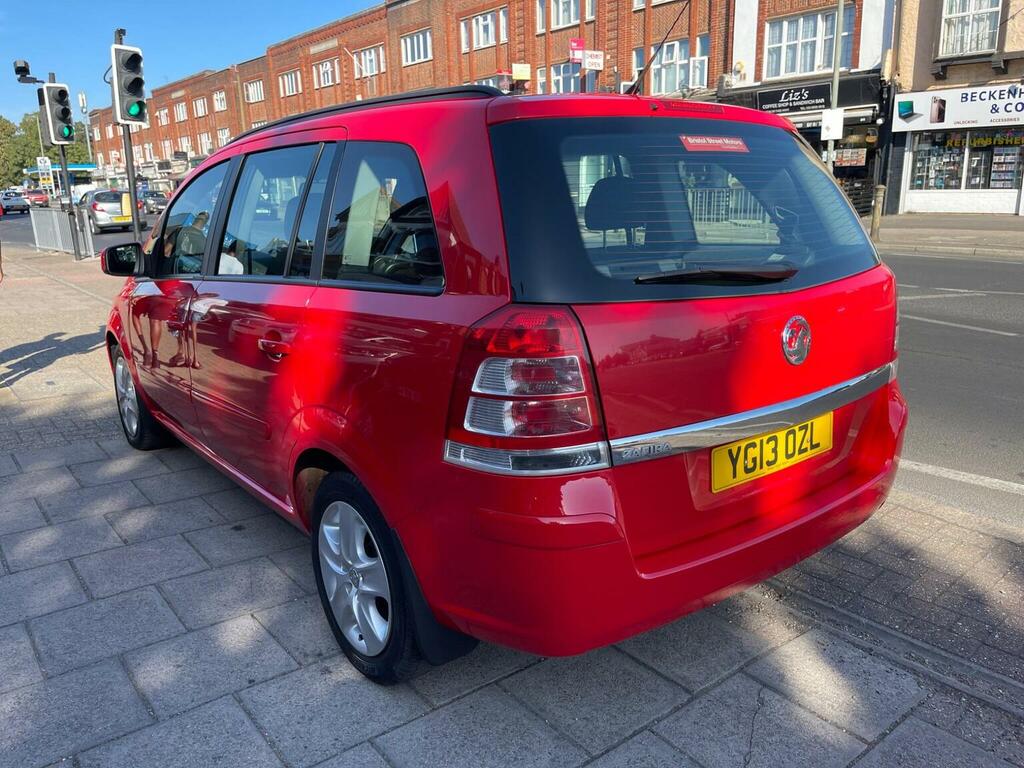 Vauxhall Zafira Mpv 1.6 16V Exclusiv Euro 5 201313 Red #5