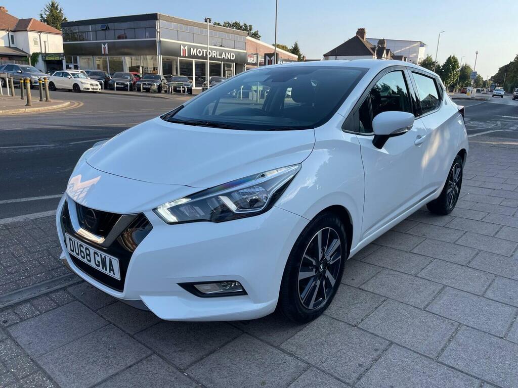 Nissan Micra 0.9 Ig-t Acenta Euro 6 Ss White #4