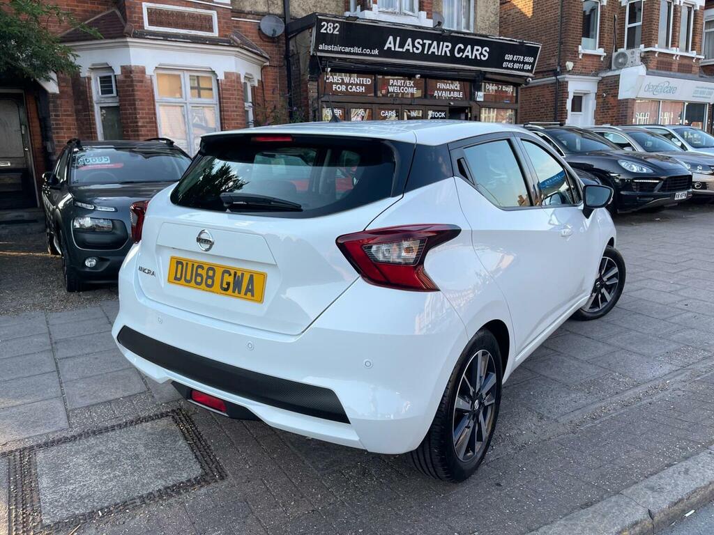 Nissan Micra 0.9 Ig-t Acenta Euro 6 Ss White #3