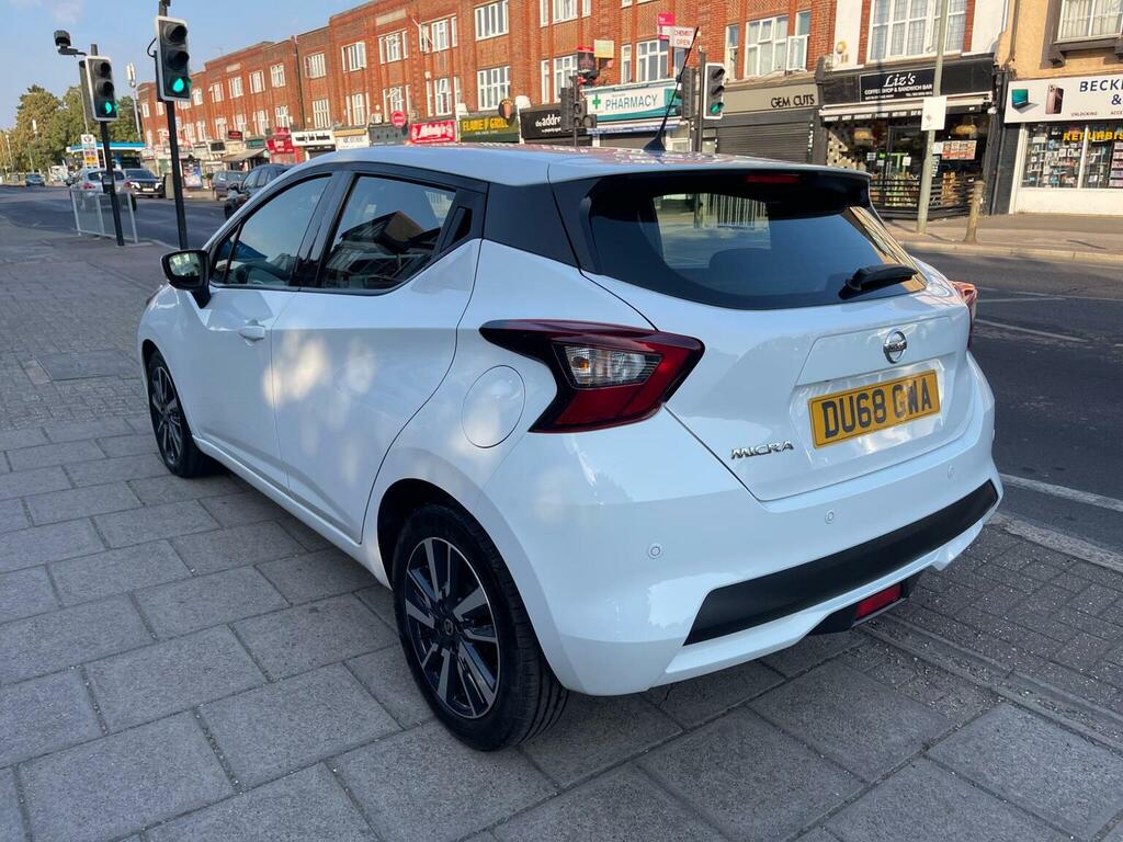 Nissan Micra 0.9 Ig-t Acenta Euro 6 Ss White #5