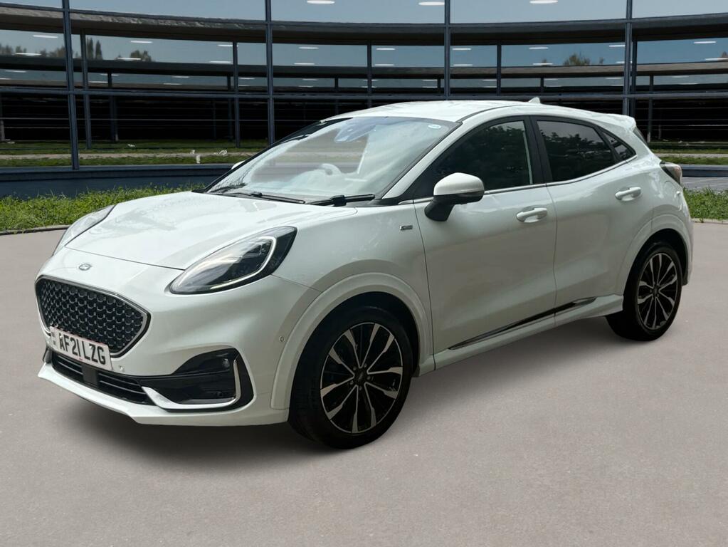Ford Puma 1.0T Ecoboost Mhev St-line Vignale Dct Euro 6 Ss AF21LZG White #3