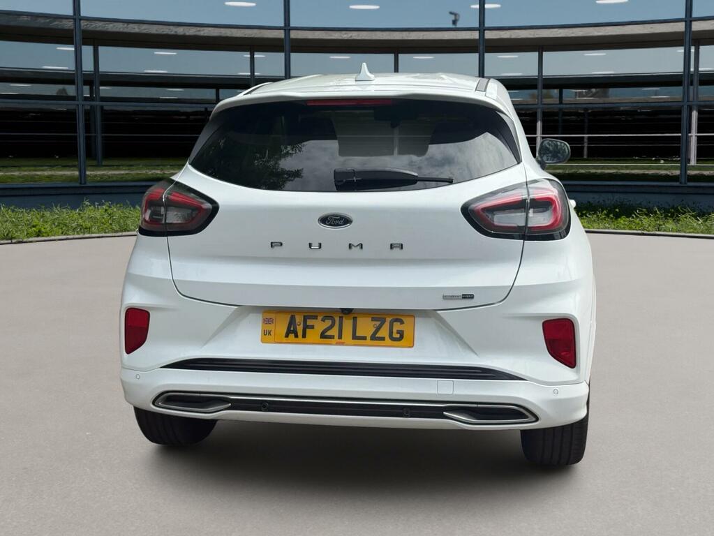 Ford Puma 1.0T Ecoboost Mhev St-line Vignale Dct Euro 6 Ss AF21LZG White #4