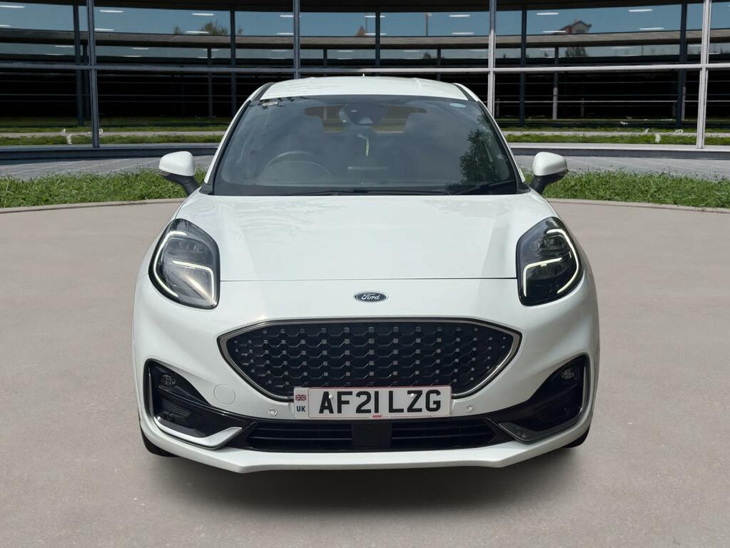 Ford Puma 1.0T Ecoboost Mhev St-line Vignale Dct Euro 6 Ss AF21LZG White #2