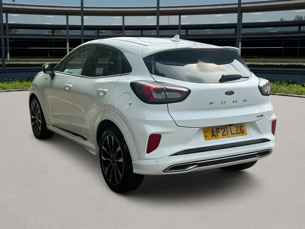 Ford Puma 1.0T Ecoboost Mhev St-line Vignale Dct Euro 6 Ss AF21LZG White #6