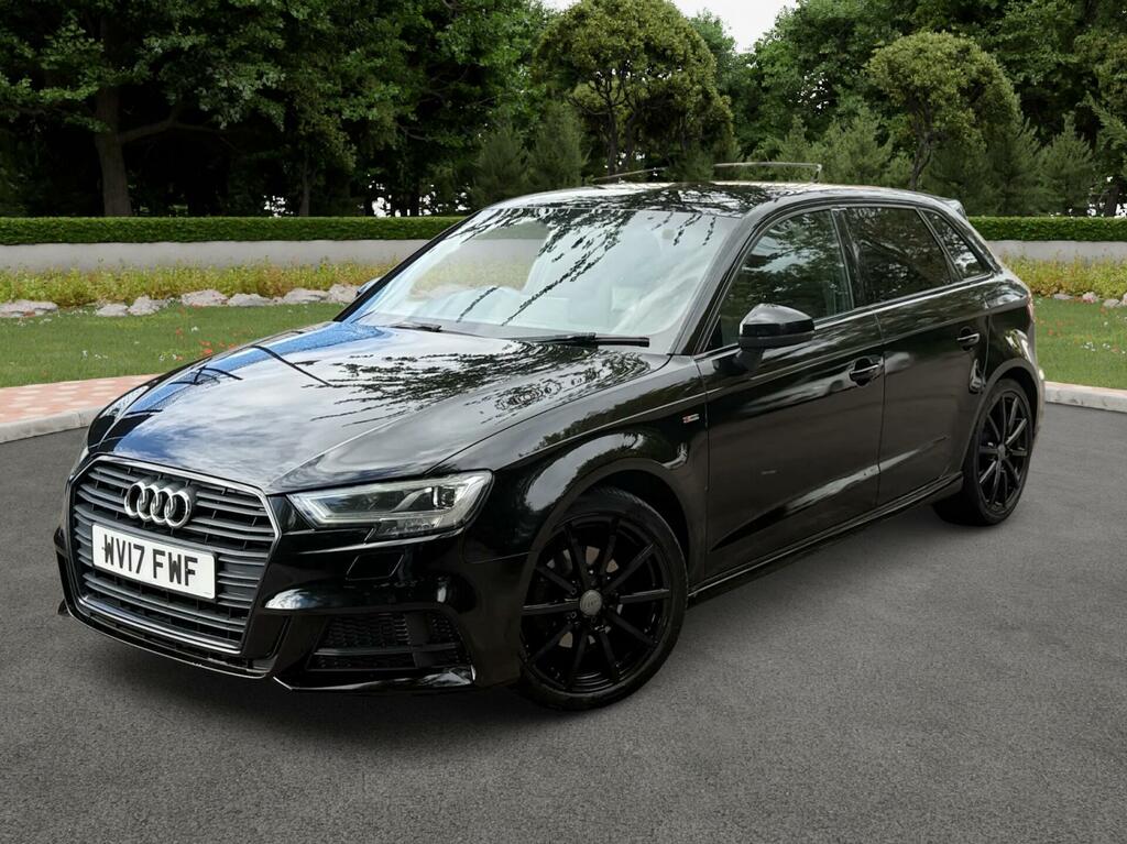 Audi A3 Black Edition Black #3