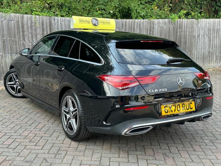 Mercedes-Benz CLA Class 1.3 Cla200 Amg Line Shooting Brake 7G-dct Euro 6 GX70RUC Black #4