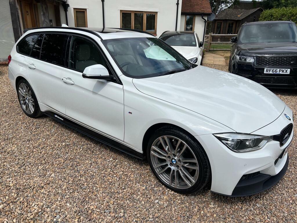 BMW 3 Series 3.0 335D M Sport Touring OW16MHN White