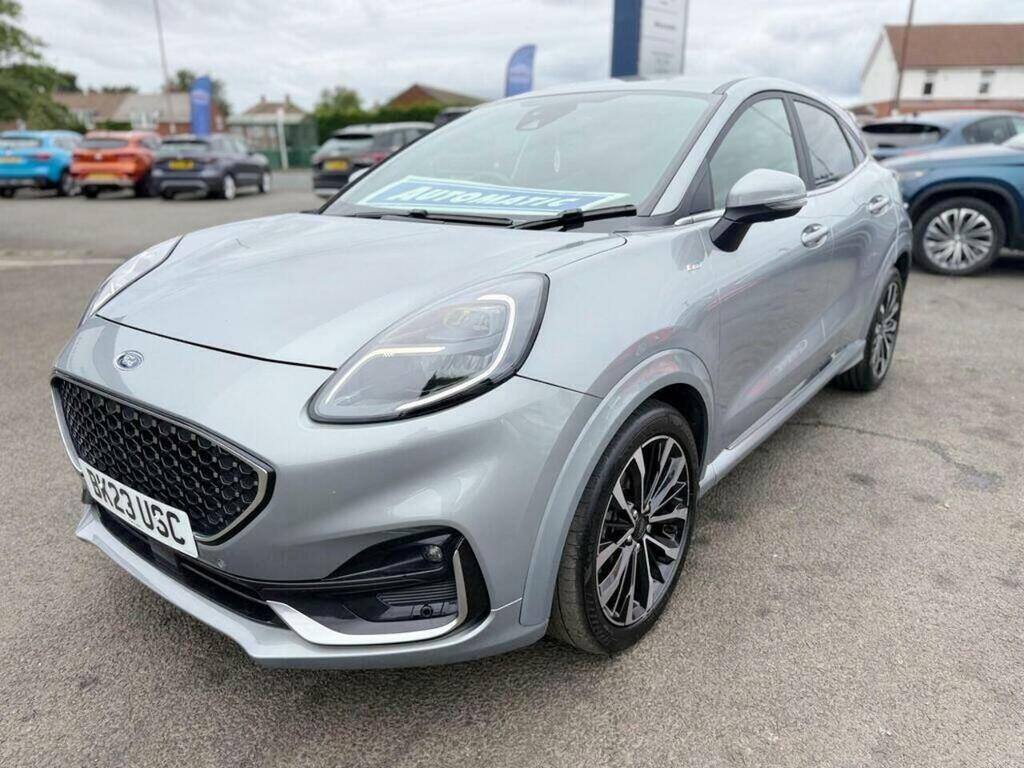 Ford Puma 1.0T Ecoboost Mhev St-line Vignale Dct Euro 6 Ss BK23USC Silver #3
