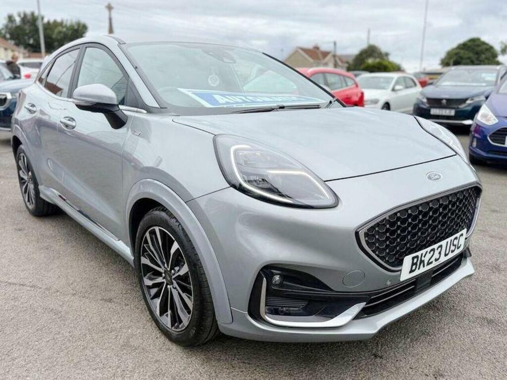 Ford Puma 1.0T Ecoboost Mhev St-line Vignale Dct Euro 6 Ss BK23USC Silver