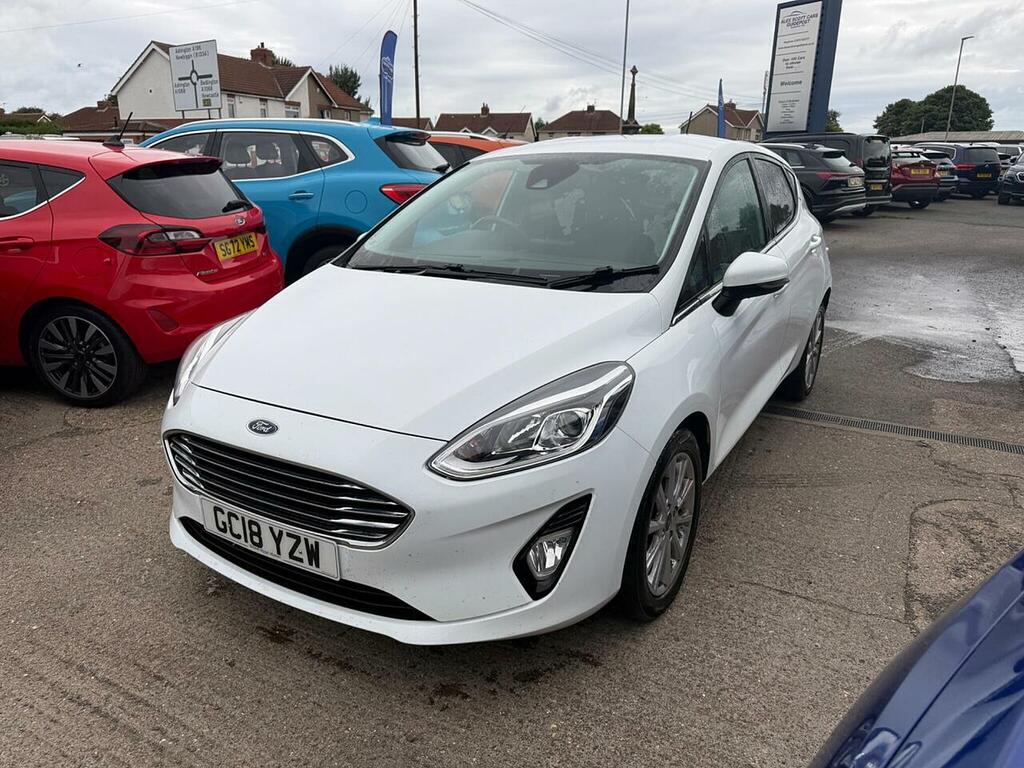 Ford Fiesta 1.0T Ecoboost Titanium Hatchback White #3