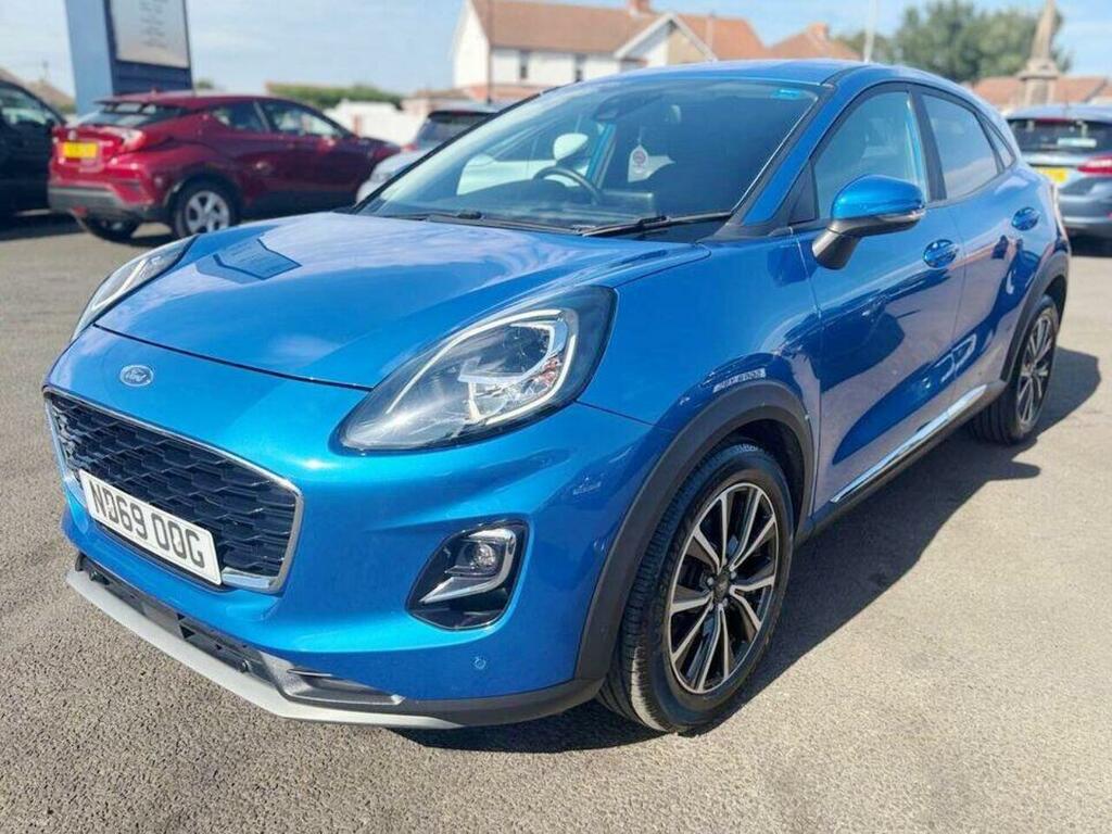 Ford Puma 1.0T Ecoboost Mhev Titanium First Edition Suv Blue