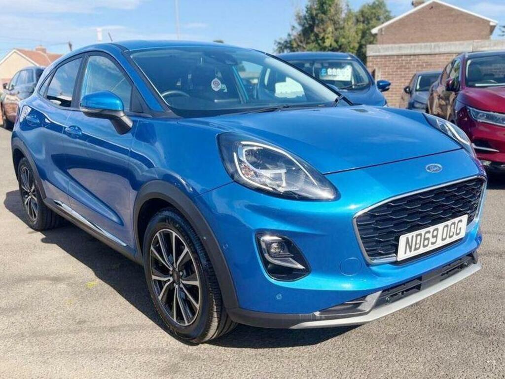 Ford Puma 1.0T Ecoboost Mhev Titanium First Edition Suv Blue #3