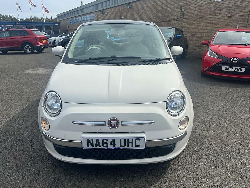 Fiat 500 1.2 Lounge Hatchback Euro 6 Ss White #3