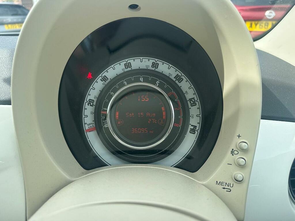 Fiat 500 0.9 Twin Air S Band A Road Tax Red #20