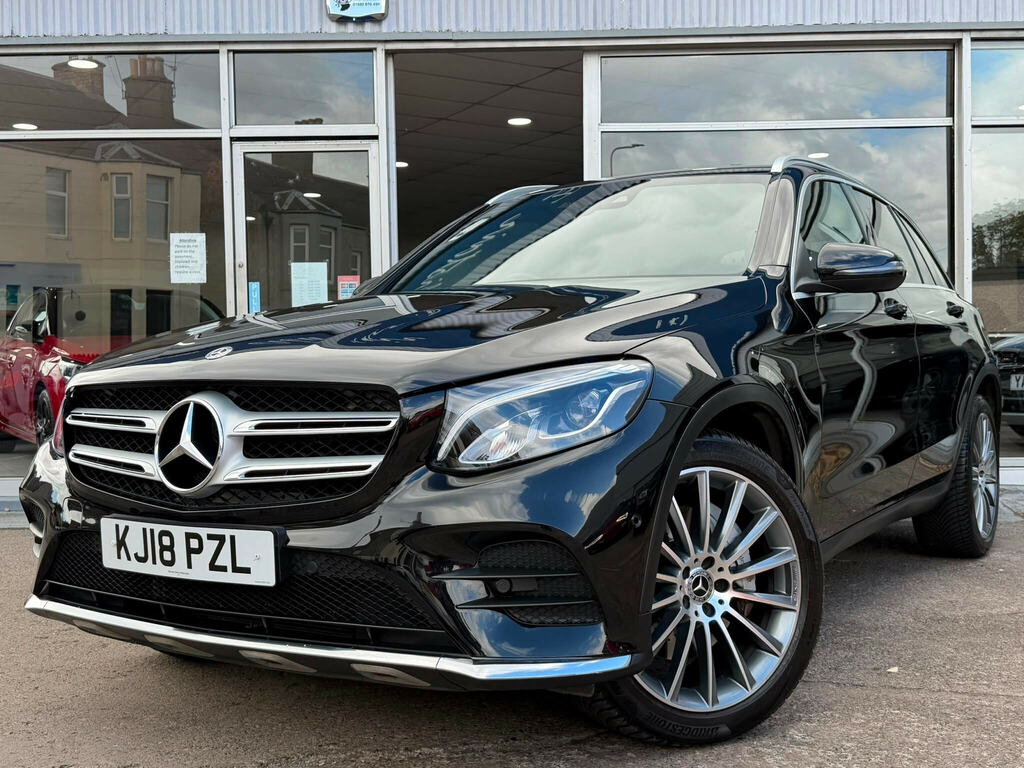 Mercedes-Benz GLC Class 2.0 Glc250 Amg Line G-tronic 4Matic Euro 6 Ss 5 Black
