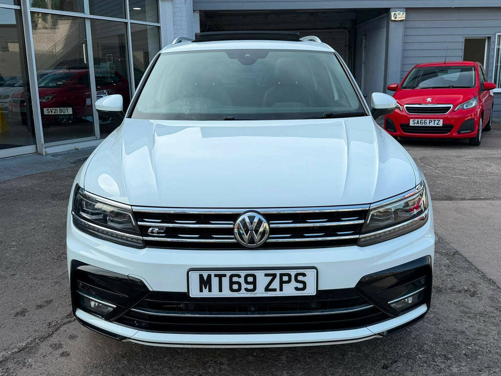 Volkswagen Tiguan 2.0 Tdi R-line Tech Dsg 4Motion Euro 6 Ss White #3