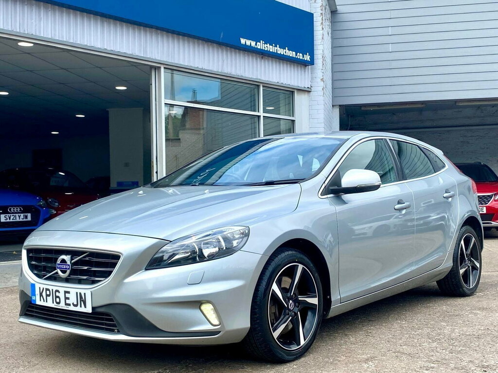 Volvo V40 2.0 D2 R-design Nav Euro 6 Ss Silver #4